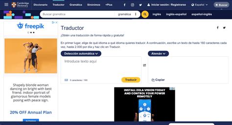 traductor cambridge|Traductor de Google .